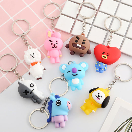 Pack de 8 Llaveros BTS