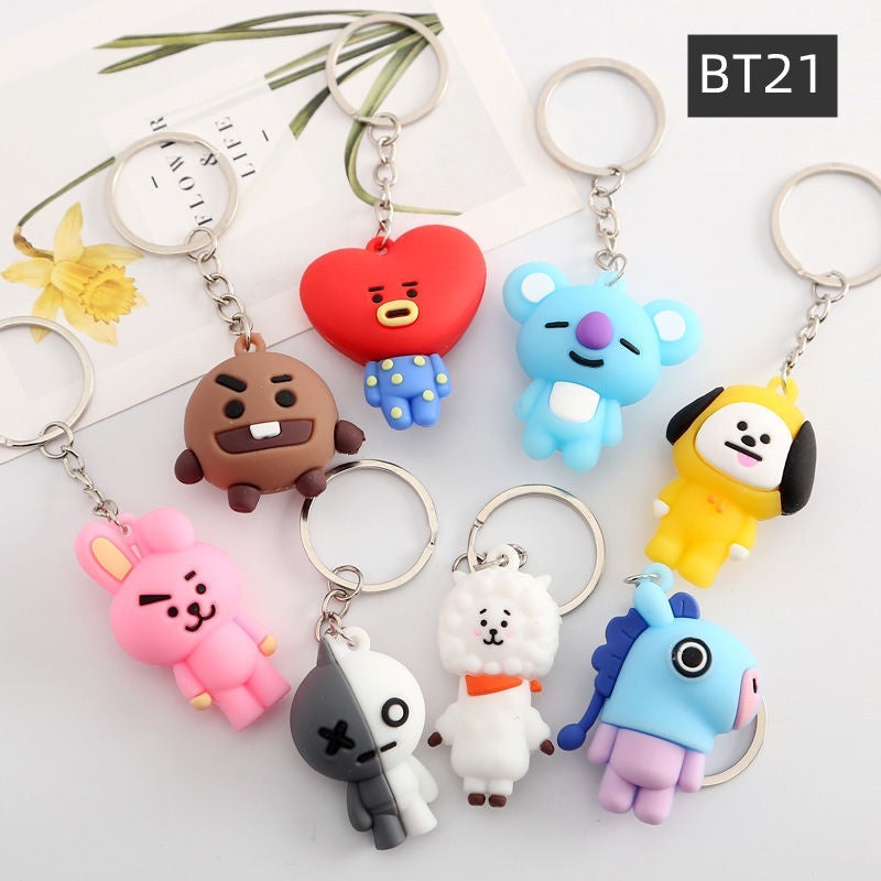 Pack de 8 Llaveros BTS