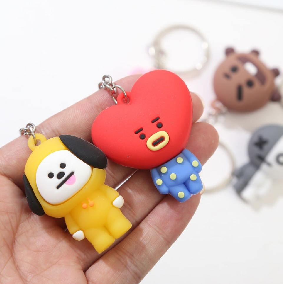 Pack de 8 Llaveros BTS